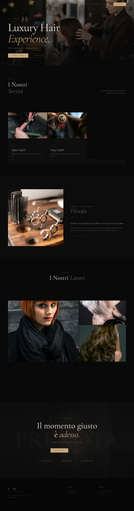 screencapture codefromatoz github io luxury hair studio 2026 06 22 23 30 17